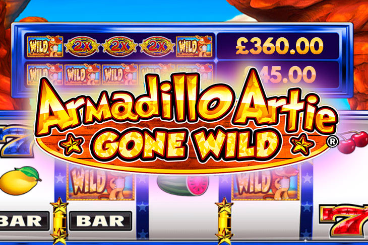 Armadillo Artie Gone Wild - DWG slot at PlayMax Casino Casino