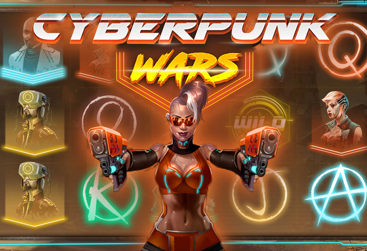 Cyberpunk Wars - Woohoo slot at PlayMax Casino Casino