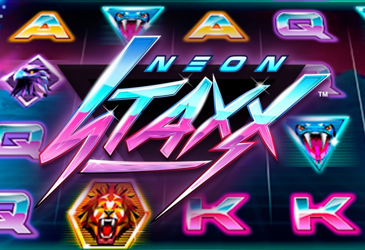 Neon Staxx - NetEnt slot at PlayMax Casino Casino